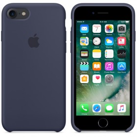 Чехол  для iPhone 7 Silicone Case - Midnight Blue